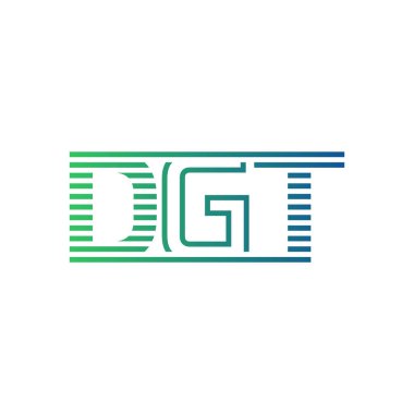 Modern DGT Logo Design. Letter DGT Minimalist, Professional, and Versatile Branding Icon for Business Identity clipart