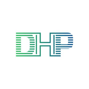 Modern DHP Logo Tasarımı. Harf DHP İş Kimliği Minimalist, Profesyonel ve Çok Yönlü Markalaştırma Simgesi