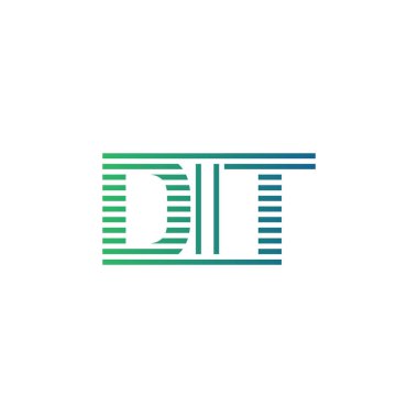 Modern DIT Logo Tasarımı. DIT Minimalist, Profesyonel ve İş Kimliği için Çok Yönlü Markalaştırma Simgesi