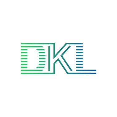 Modern DKL Logo Tasarımı. İş Kimliği için DKL Minimalist, Profesyonel ve Çok Yönlü Markalaştırma Simgesi