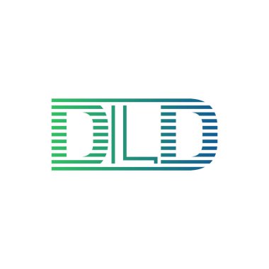 Modern DLD Logo Tasarımı. İş Kimliği için DLD Minimalist, Profesyonel ve Çok Yönlü Markalaştırma Simgesi