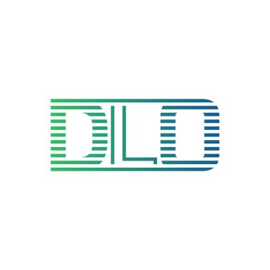 Modern DLO Logo Tasarımı. İş Kimliği için DLO Minimalist, Profesyonel ve Çok Yönlü Markalaştırma Simgesi