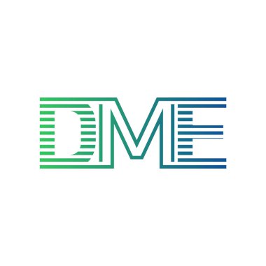 Modern DME Logo Design. Letter DME Minimalist, Professional, and Versatile Branding Icon for Business Identity clipart