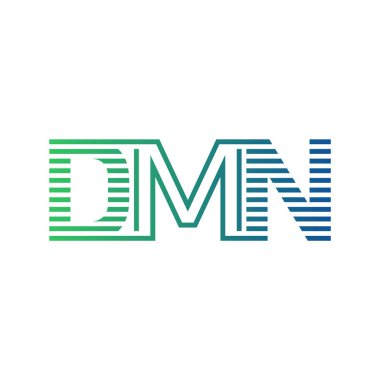 Modern DMN Logo Tasarımı. İş Kimliği için DMN Minimalist, Profesyonel ve Çok Yönlü Markalaştırma Simgesi