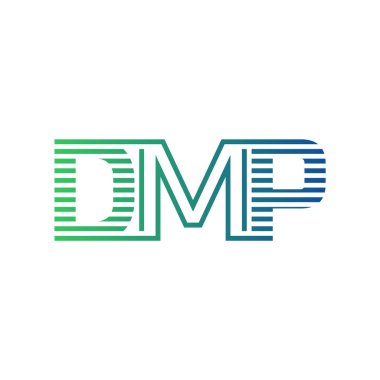 Modern DMP Logo Tasarımı. İş Kimliği için DMP Minimalist, Profesyonel ve Çok Yönlü Markalaştırma Simgesi