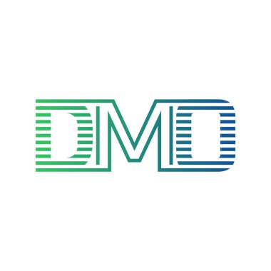 Modern DMO Logo Tasarımı. İş Kimliği için DMO Minimalist, Profesyonel ve Çok Yönlü Markalaştırma Simgesi