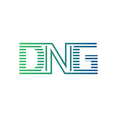 Modern DNG Logo Tasarımı. İş Kimliği için DNG Minimalist, Profesyonel ve Çok Yönlü Markalaştırma Simgesi