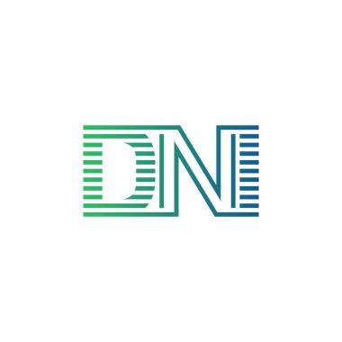Modern DNI Logo Tasarımı. İş Kimliği için DNI Minimalist, Profesyonel ve Çok Yönlü Markalaştırma Simgesi