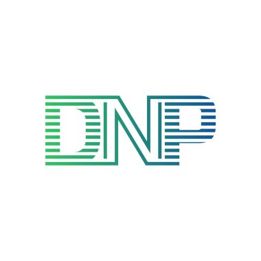 Modern DNP Logo Tasarımı. İş Kimliği için DNP Minimalist, Profesyonel ve Çok Yönlü Markalaştırma Simgesi