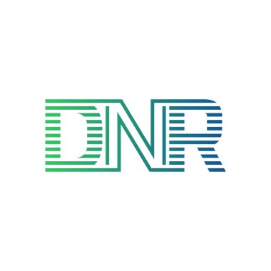 Modern DNR Logo Tasarımı. İş Kimliği için DNR Minimalist, Profesyonel ve Çok Yönlü Markalaştırma Simgesi