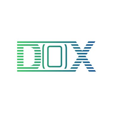 Modern DOX Logo Design. Letter DOX Minimalist, Professional, and Versatile Branding Icon for Business Identity clipart