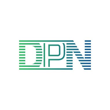Modern DPN Logo Tasarımı. İş Kimliği için DPN Minimalist, Profesyonel ve Çok Yönlü Markalaştırma Simgesi