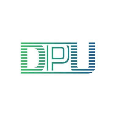 Modern DPU Logo Design. Letter DPU Minimalist, Professional, and Versatile Branding Icon for Business Identity clipart