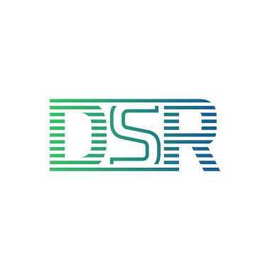 Modern DSR Logo Tasarımı. Harf DSR İşletme Kimliği Minimalist, Profesyonel ve Çok Yönlü Marka Simgesi