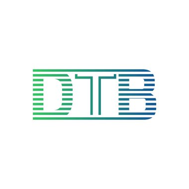 Modern DTB Logo Tasarımı. İş Kimliği için DTB Minimalist, Profesyonel ve Çok Yönlü Markalaştırma Simgesi