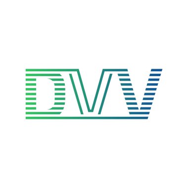 Modern DVV Logo Tasarımı. DVV Minimalist, Profesyonel ve İş Kimliği için Çok Yönlü Markalaştırma Simgesi