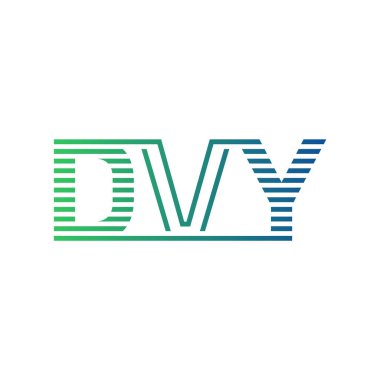 Modern DVY Logo Tasarımı. DVY Minimalist, Profesyonel ve İş Kimliği için Çok Yönlü Markalaştırma Simgesi