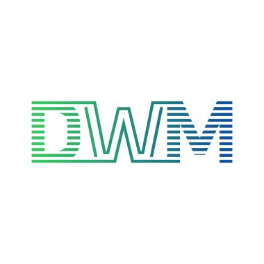 Modern DWM Logo Design. Letter DWM Minimalist, Professional, and Versatile Branding Icon for Business Identity clipart