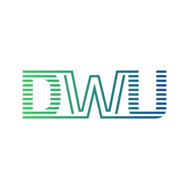 Modern DWU Logo Tasarımı. DWU Minimalist, Profesyonel ve Çok Yönlü İşletme Kimliği Simgesi