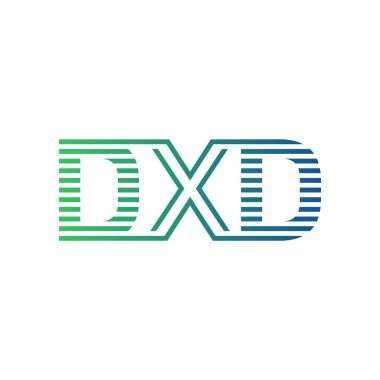 Modern DXD Logo Tasarımı. İş Kimliği için DXD Minimalist, Profesyonel ve Çok Yönlü Markalaştırma Simgesi