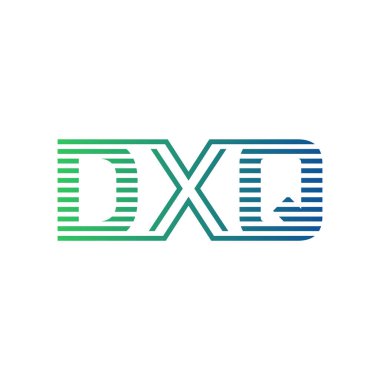 Modern DXQ Logo Tasarımı. İş Kimliği için DXQ Minimalist, Profesyonel ve Çok Yönlü Markalaştırma Simgesi