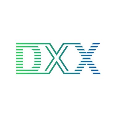 Modern DXX Logo Tasarımı. İş Kimliği için DXX Minimalist, Profesyonel ve Çok Yönlü Markalaştırma Simgesi