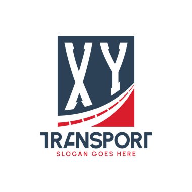 XY Taşımacılık Logosu Tasarımı. Modern XY Taşımacılık, Nakliye Şirketi ve Filo İşletmeleri Logosu