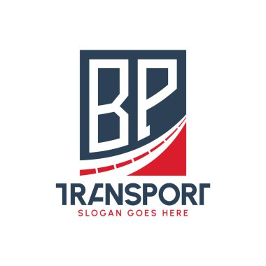BP Taşımacılık Logosu Tasarımı. Modern BP Kargo, Nakliye Şirketi ve Filo İşletmeleri Logosu
