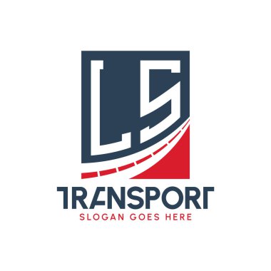 LS Taşımacılık Logosu Tasarımı. Modern LS Taşımacılık, Taşımacılık Şirketi ve Filo İşletmeleri Logosu