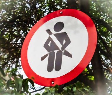 Emniyet kemeri Araba güvenliği, araba, sürüş, uyarı levhası Sokakta