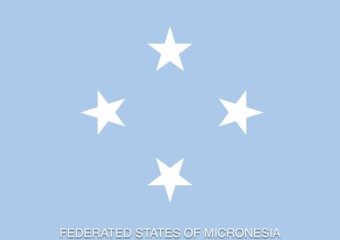 Dünya okulunun bayrakları, Mikronezya Ülkeleri