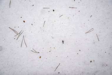 Donmuş kar. Beyaz kar dokusu. Yüksek kalite fotoğraf