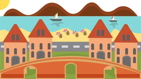 Yaz Görünümü Çizim Çalışması