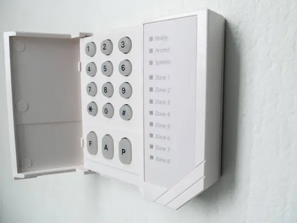 Alarm Control Panel Light Wall Room Isolated Royalty Free Stock Images