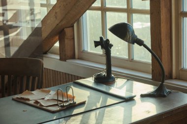 Vintage havacılık geliştirme mühendisi işyeri