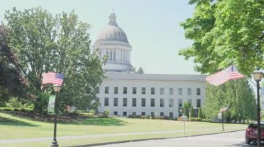 Olympia WA USA, 19 Temmuz 2025 - Olympia State USA Kongre Binası