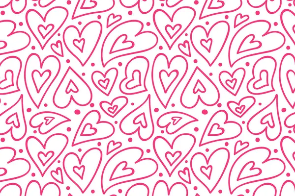 Vektör aşk şablonu, vektör el çizilmiş sevgililer günü şablonu, sevgililer günü geçmişi.