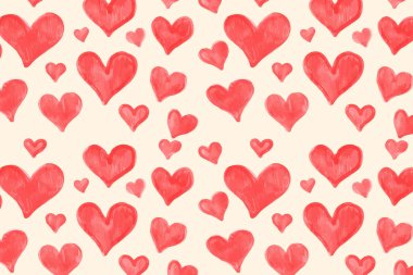 Vektör aşk şablonu, vektör el çizilmiş sevgililer günü şablonu, sevgililer günü geçmişi.