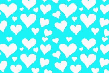 Vektör aşk şablonu, vektör el çizilmiş sevgililer günü şablonu, sevgililer günü geçmişi.