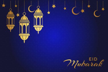 Vektör zarif ramazan, Kurban Bayramı, İslami arkaplan dekoratif tebrik kartı.