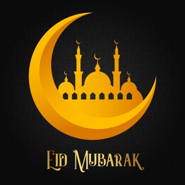 Vektör zarif ramazan, Kurban Bayramı, İslami arkaplan dekoratif tebrik kartı.