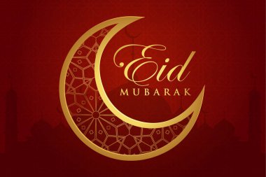 Vektör zarif ramazan, Kurban Bayramı, İslami arkaplan dekoratif tebrik kartı.