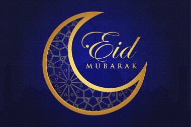 Vektör zarif ramazan, Kurban Bayramı, İslami arkaplan dekoratif tebrik kartı.