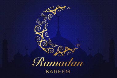 Vektör zarif ramazan, Kurban Bayramı, İslami arkaplan dekoratif tebrik kartı.