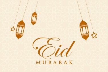 Vektör zarif ramazan, Kurban Bayramı, İslami arkaplan dekoratif tebrik kartı.