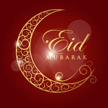 Vektör zarif ramazan, Kurban Bayramı, İslami arkaplan dekoratif tebrik kartı.