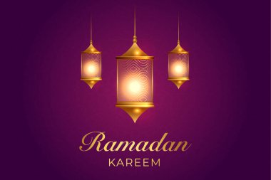 Vektör zarif ramazan, Kurban Bayramı, İslami arkaplan dekoratif tebrik kartı.