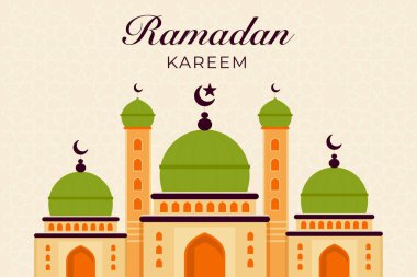 Vektör zarif ramazan, Kurban Bayramı, İslami arkaplan dekoratif tebrik kartı.