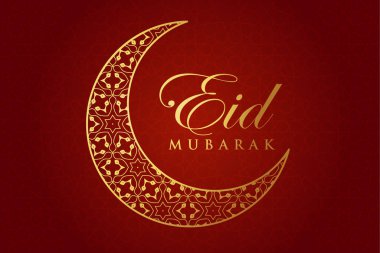 Vektör zarif ramazan, Kurban Bayramı, İslami arkaplan dekoratif tebrik kartı.