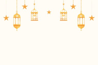 Vektör zarif ramazan, Kurban Bayramı, İslami arkaplan dekoratif tebrik kartı.